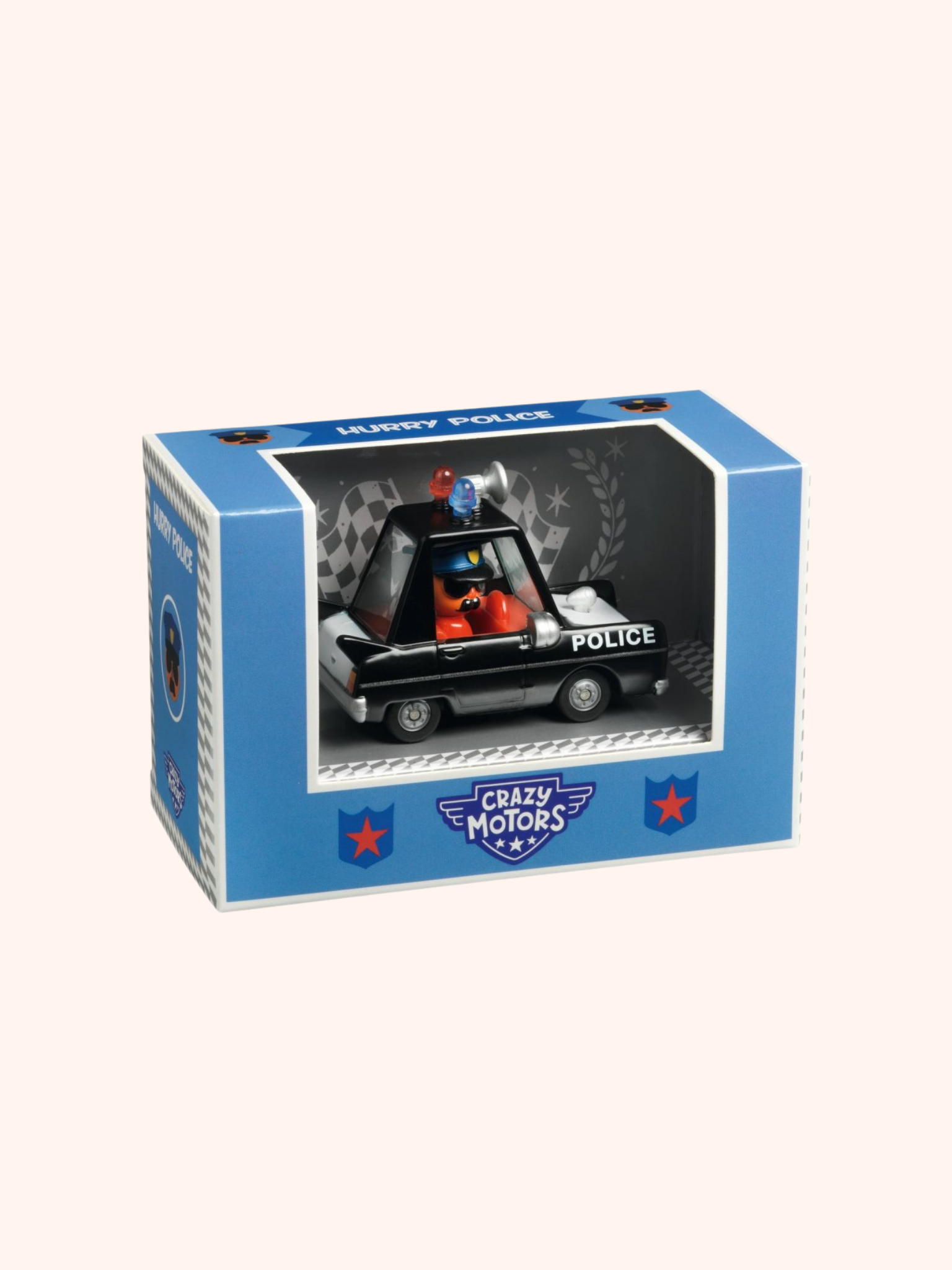 DJECO Crazy motors autíčko Hurry Police