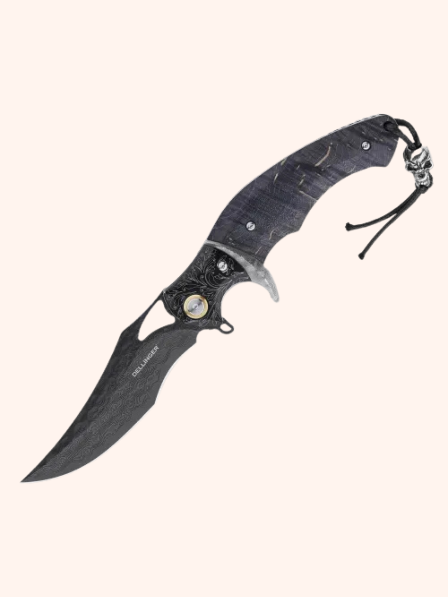 NŮŽ ZAVÍRACÍ DELLINGER SPETT JAPAN VG-10 DAMASCUS