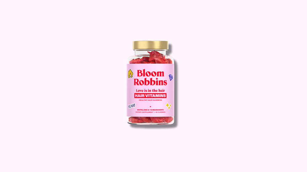 Vitamíny na vlasy s biotinem- gumídci, 60ks
