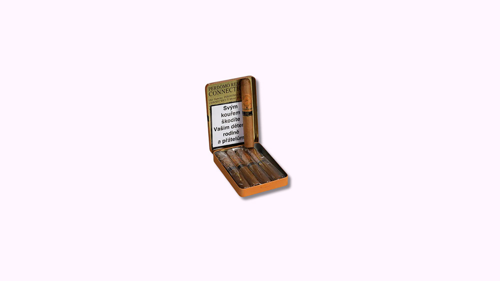 Perdomo Reserve 10th Ann. Puritos Connecticut Tin 5ks
