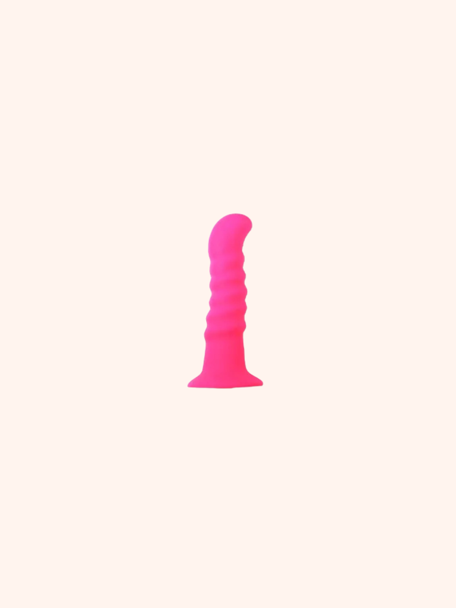 Silikonové dildo s přísavkou Hot Pink