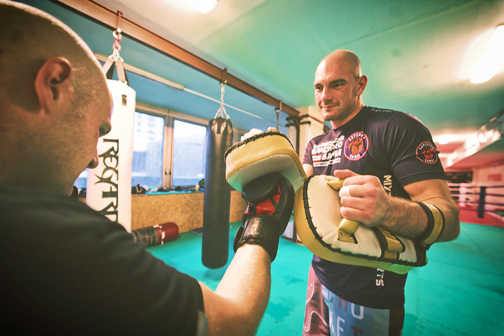 Profesionální trenér, mistr světa K1 a Oktagon Underground Champ - 2